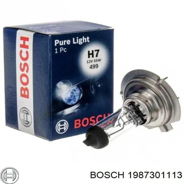 Купити 1987301113 Bosch Лампочка галогенна