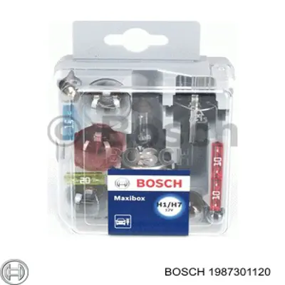 Комплект лампочок фари 1987301120 Bosch