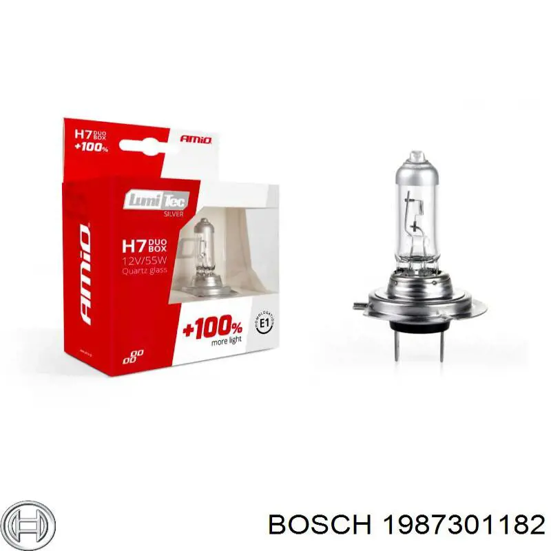1987301182 Bosch Лампочка галогенна