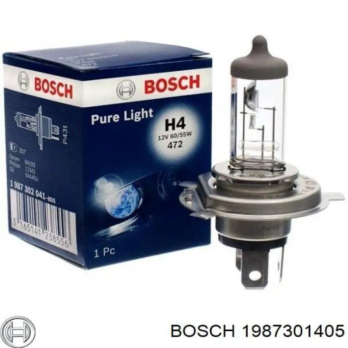 Лампочка галогенна Bosch 1987301405