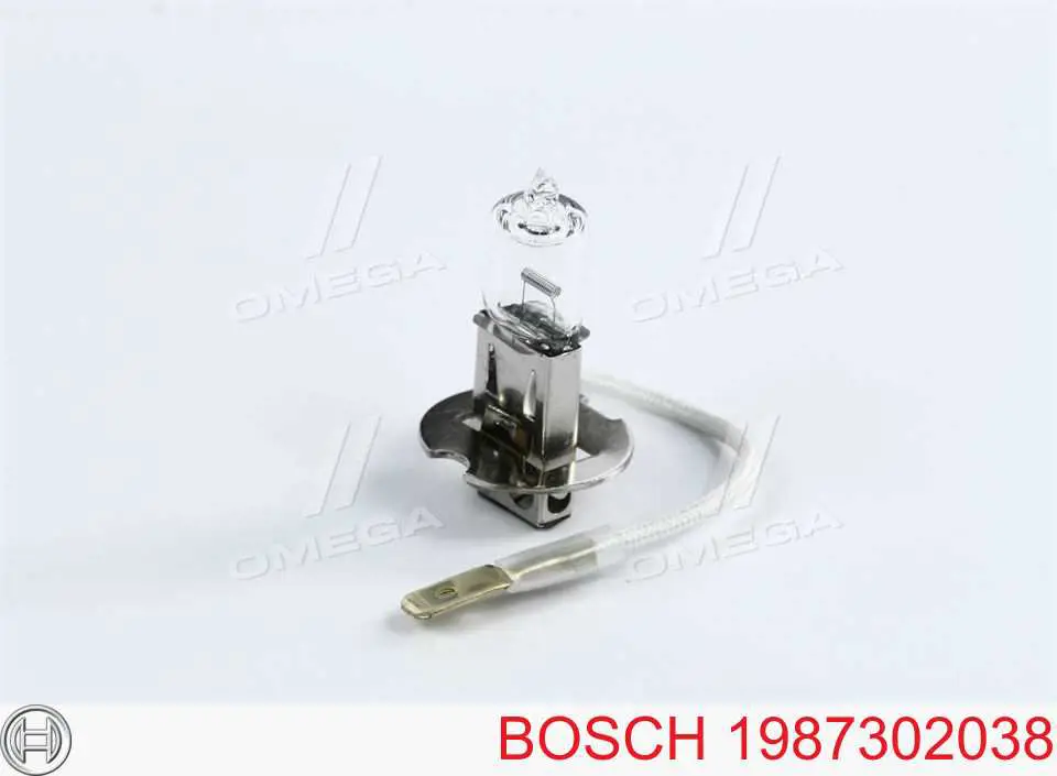 Купити 1987302038 Bosch Лампочка галогенна