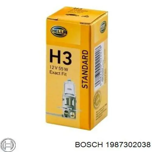 Лампочка галогенна 1987302038 Bosch