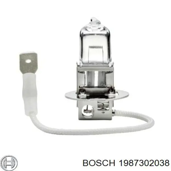 1987302038 Bosch Лампочка галогенна
