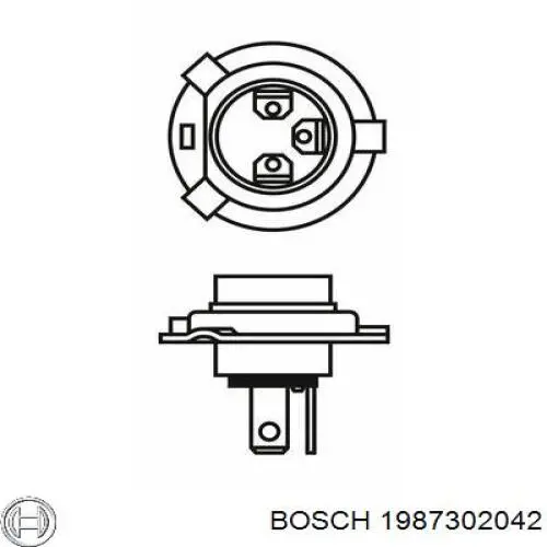 Лампочка галогенна 1987302042 Bosch
