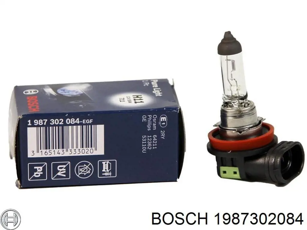 Лампи Bosch 1987302084 ціна, від 6.96 USD