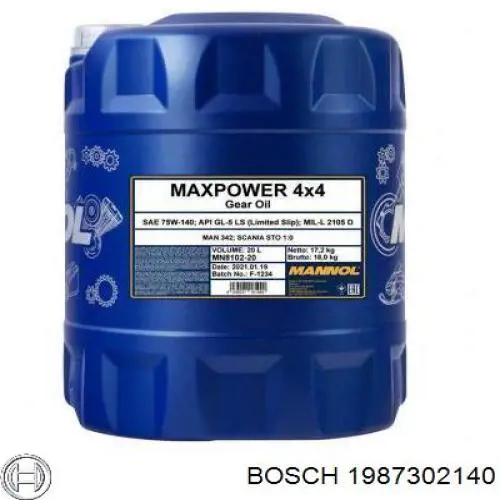 Лампочка галогенна 1987302140 Bosch