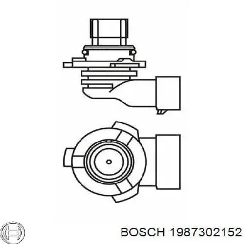 Лампочка галогенна 1987302152 Bosch