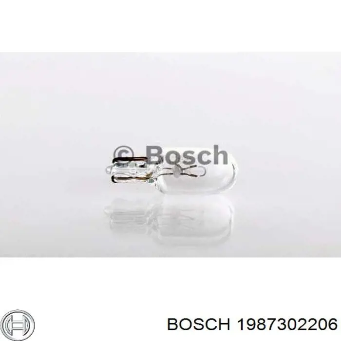 1987302206 Bosch лампочка плафону освітлення салону/кабіни