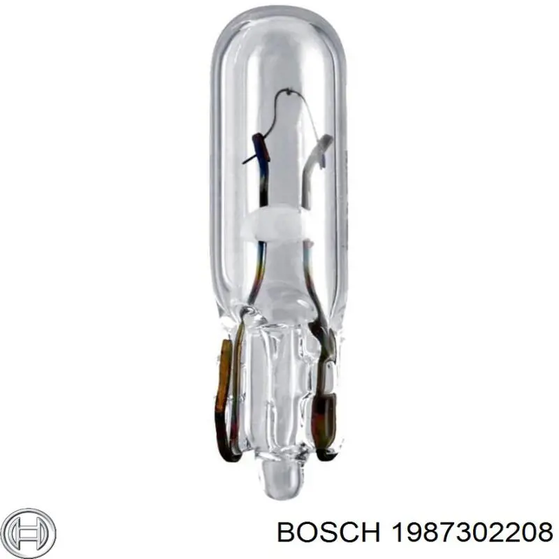 1987302208 Bosch лампочка щитка / панелі приладів
