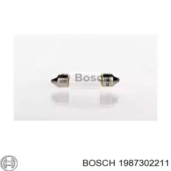 Лампочка плафону освітлення салону/кабіни Bosch 1987302211 ціна, від 0.41 USD