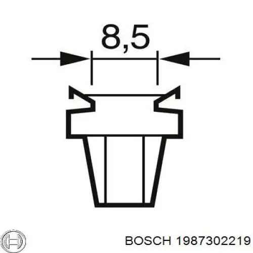 Лампочка 1987302219 Bosch