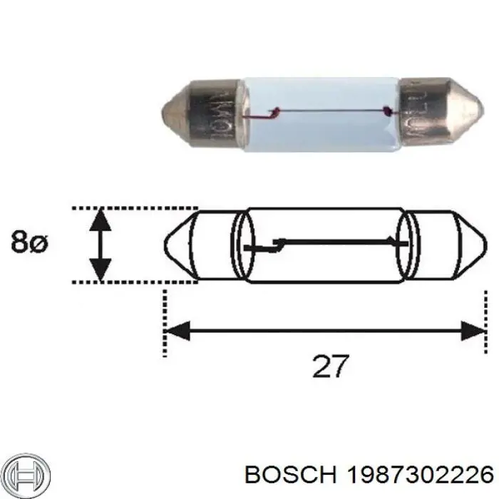 Лампи Bosch 1987302226 ціна, від 0.81 USD