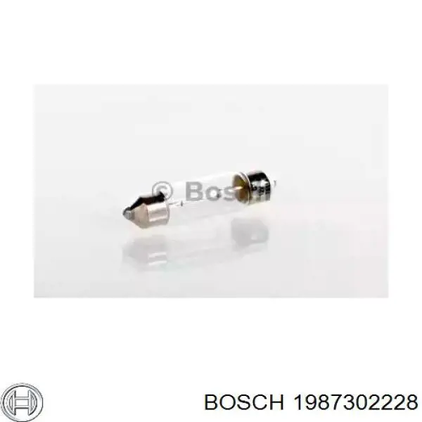 Купити 1987302228 Bosch Лампочка плафону освітлення салону/кабіни