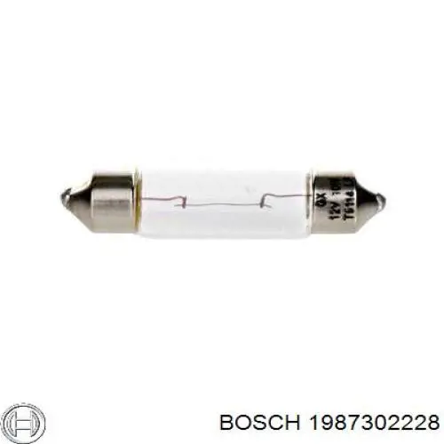 Лампочка плафону освітлення салону/кабіни Bosch 1987302228