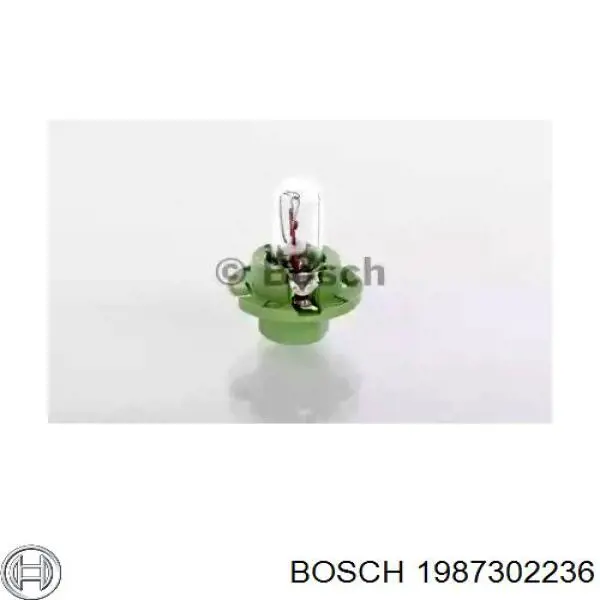 Лампочка щитка / панелі приладів Bosch 1987302236 ціна, від 0.90 USD