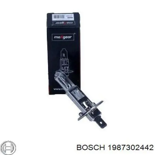 1987302442 Bosch лампочка галогенна