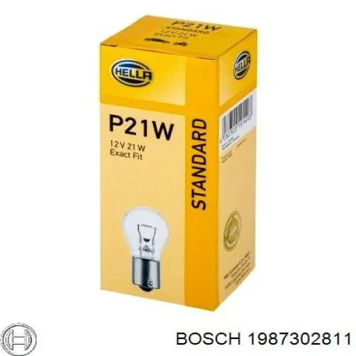 1987302811 Bosch Лампа автомобільна