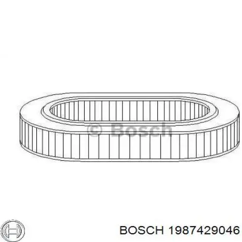 Повітряний фільтр 1987429046 Bosch