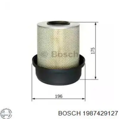 1987429127 Bosch фільтр повітряний