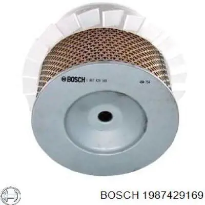 1987429169 Bosch фільтр повітряний