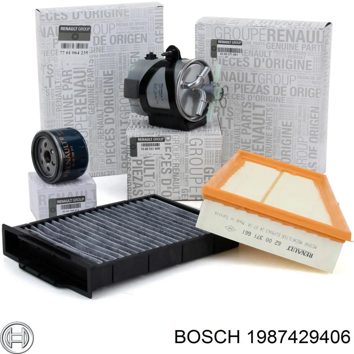 1987429406 Bosch Повітряний фільтр двигуна