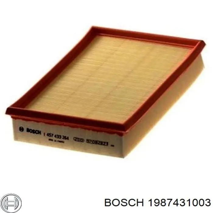 Фільтр повітряний обігрівача Bosch 1987431003 ціна, від 5.16 USD