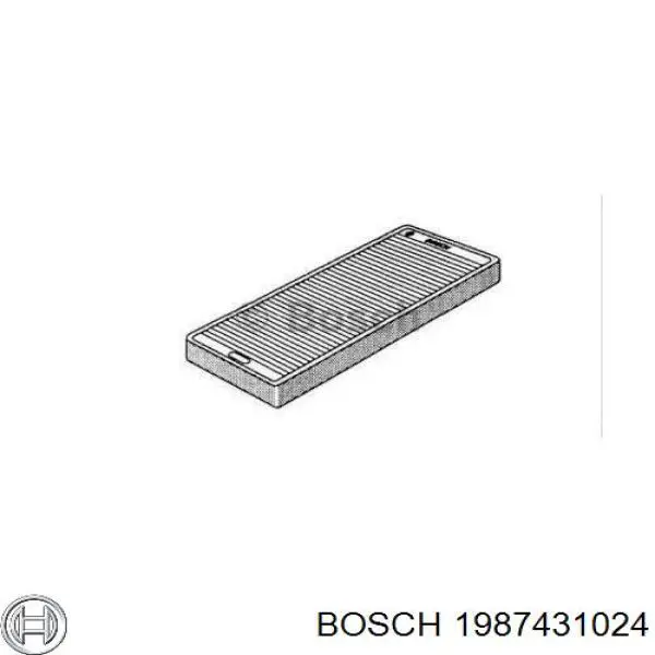 Купити 1987431024 Bosch Фільтр салону вугільний