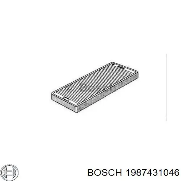 1987431046 Bosch Внутрішньосалонний фільтр