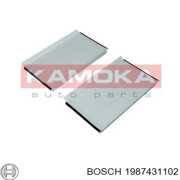 Купити 1987431102 Bosch Фільтр салону вугільний
