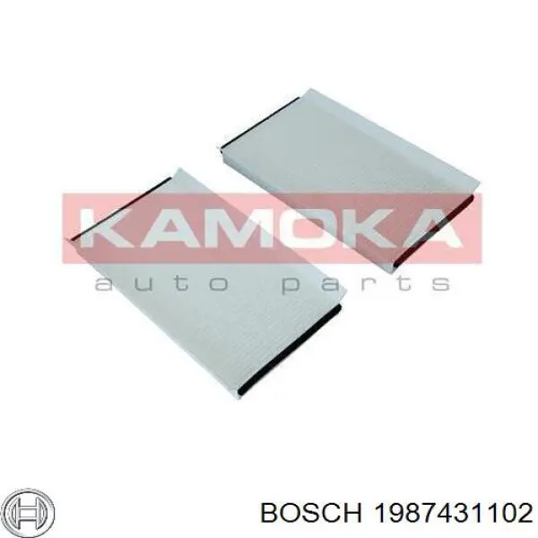 Повітряний фільтр салону Bosch 1987431102