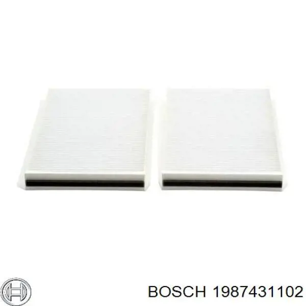 1987431102 Bosch фільтр салону