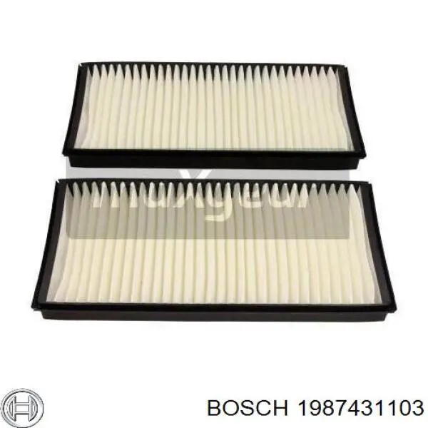 Купити 1987431103 Bosch Фільтр салону вугільний