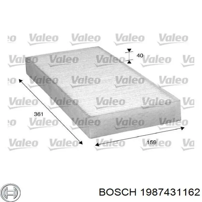 1987431162 Bosch фільтр салону