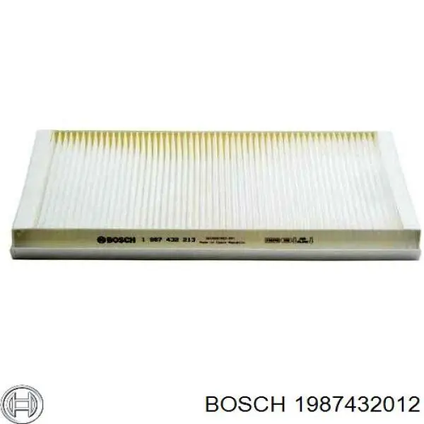 Фільтр повітряний обігрівача Bosch 1987432012 ціна, від 5.42 USD