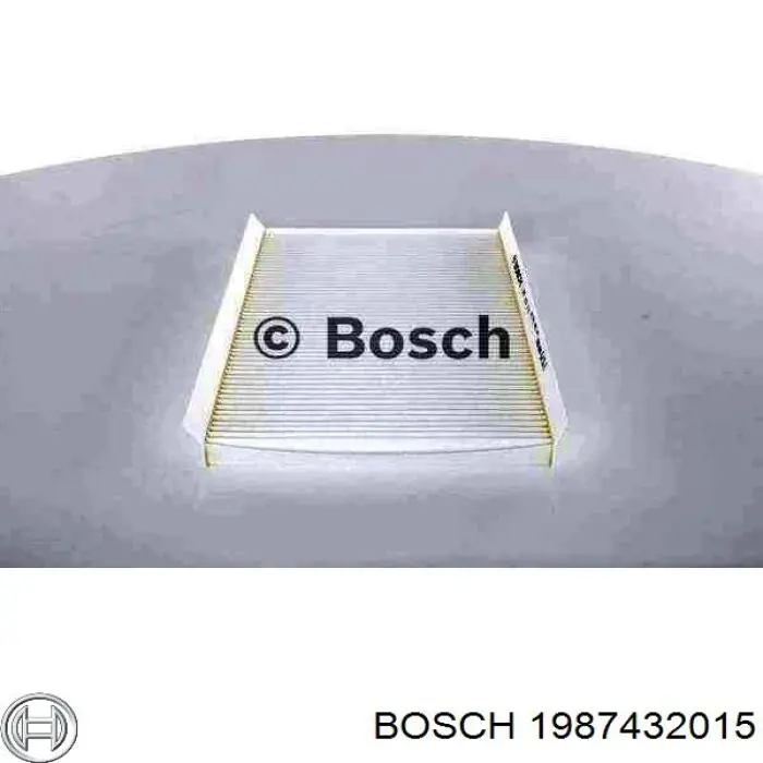 Повітряний фільтр салону Bosch 1987432015