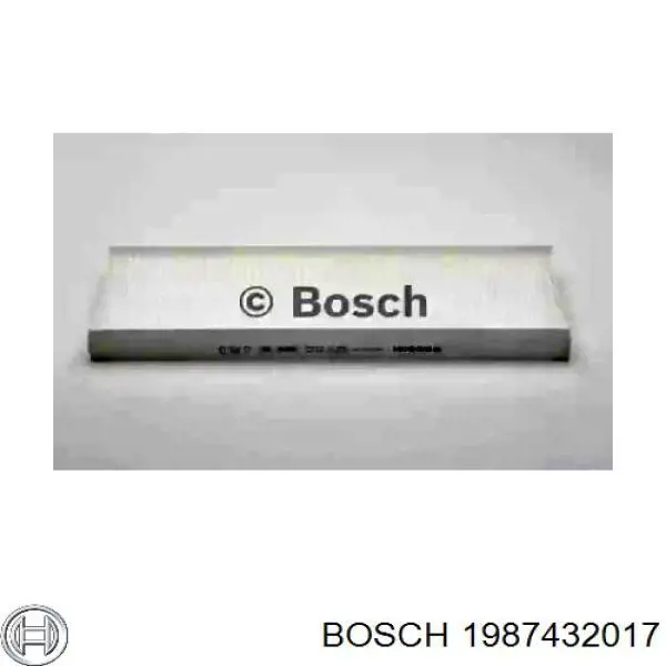 Купити 1987432017 Bosch Фільтр салону вугільний