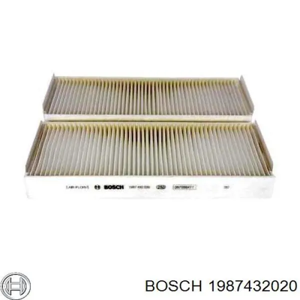 Фільтр салону 1987432020 Bosch