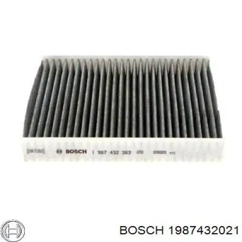 Повітряний фільтр салону Bosch 1987432021