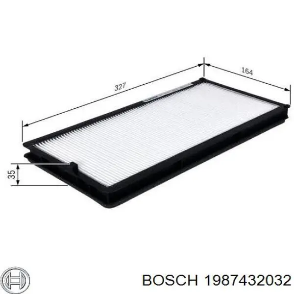 1987432032 Bosch фільтр салону