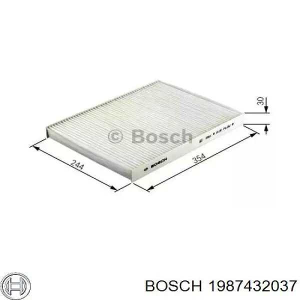 1987432037 Bosch фільтр салону