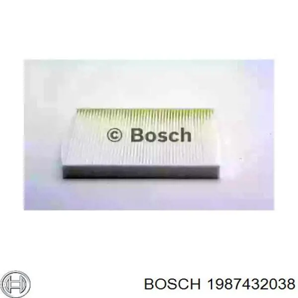 Купити 1987432038 Bosch Фільтр салону вугільний