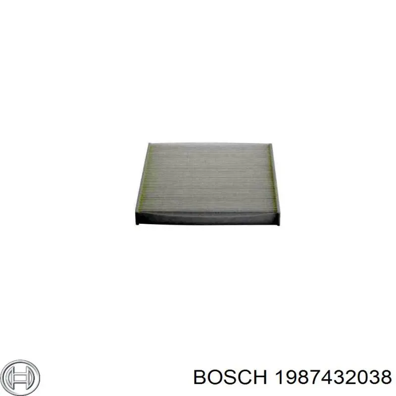 1987432038 Bosch Внутрішньосалонний фільтр