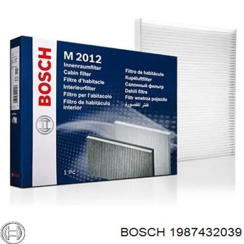 1987432039 Bosch Внутрішньосалонний фільтр
