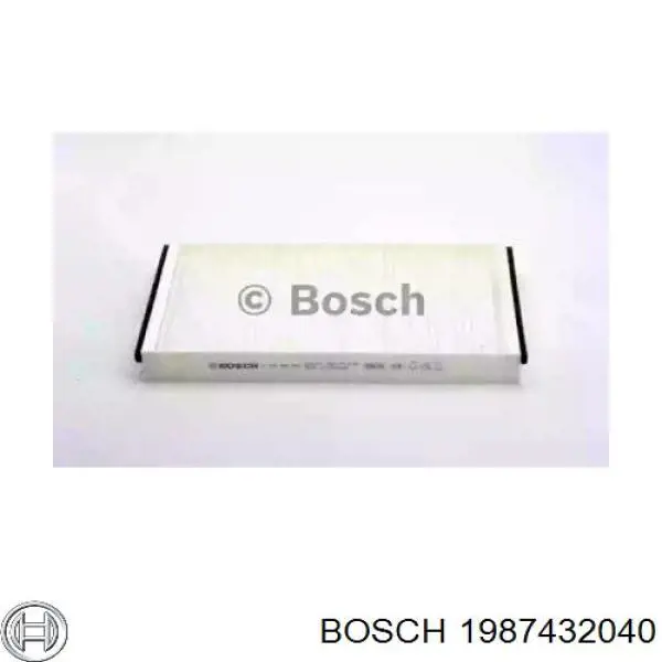 Повітряний фільтр салону Bosch 1987432040