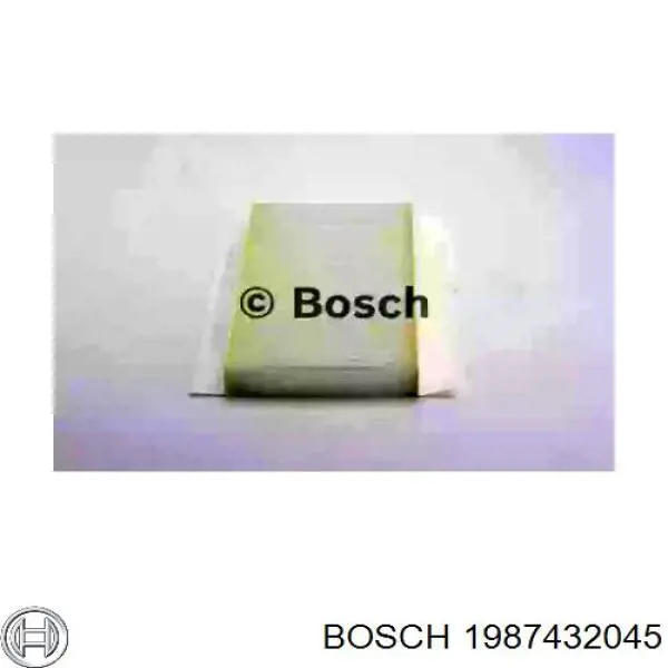 Купити 1987432045 Bosch Фільтр салону вугільний