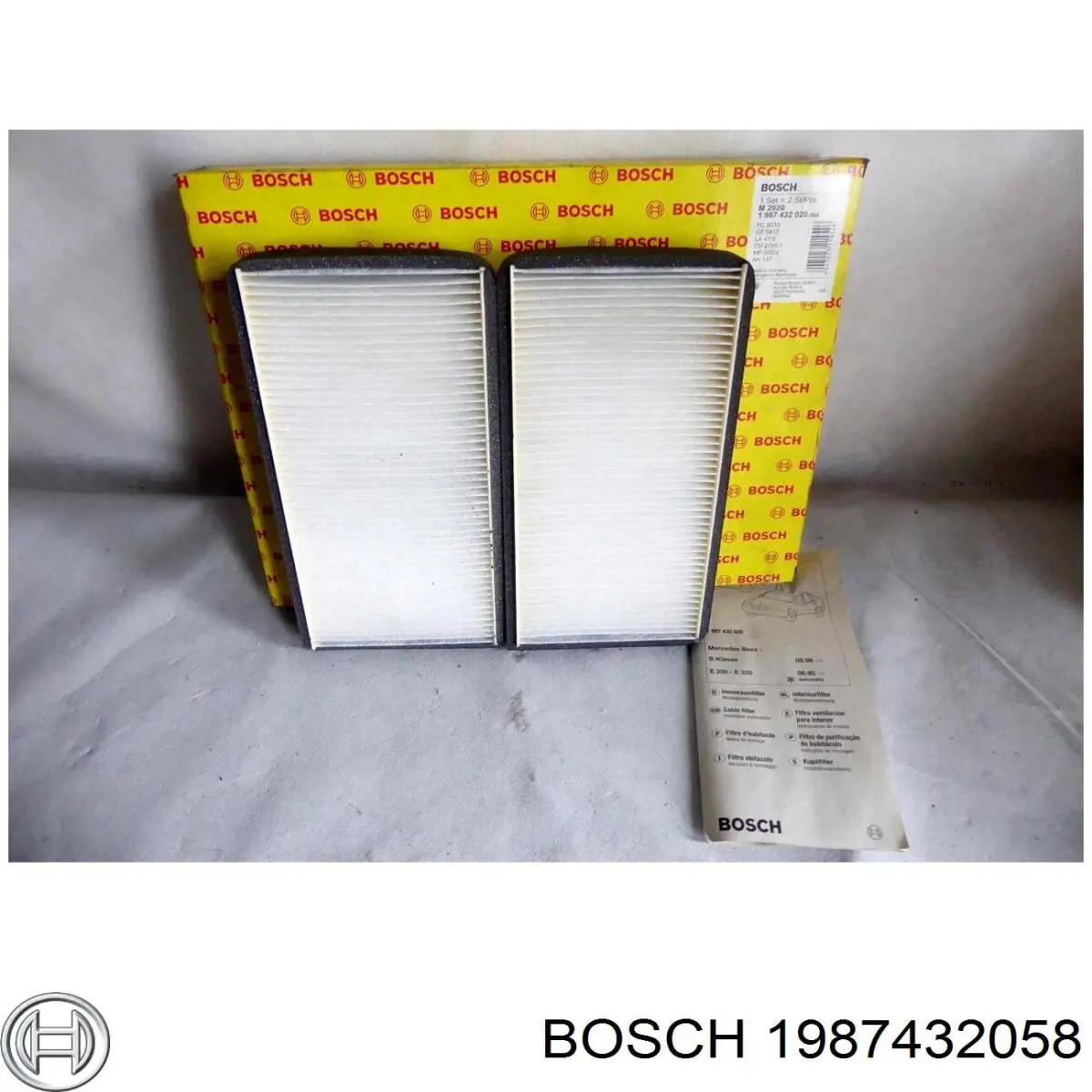 1987432058 Bosch Внутрішньосалонний фільтр