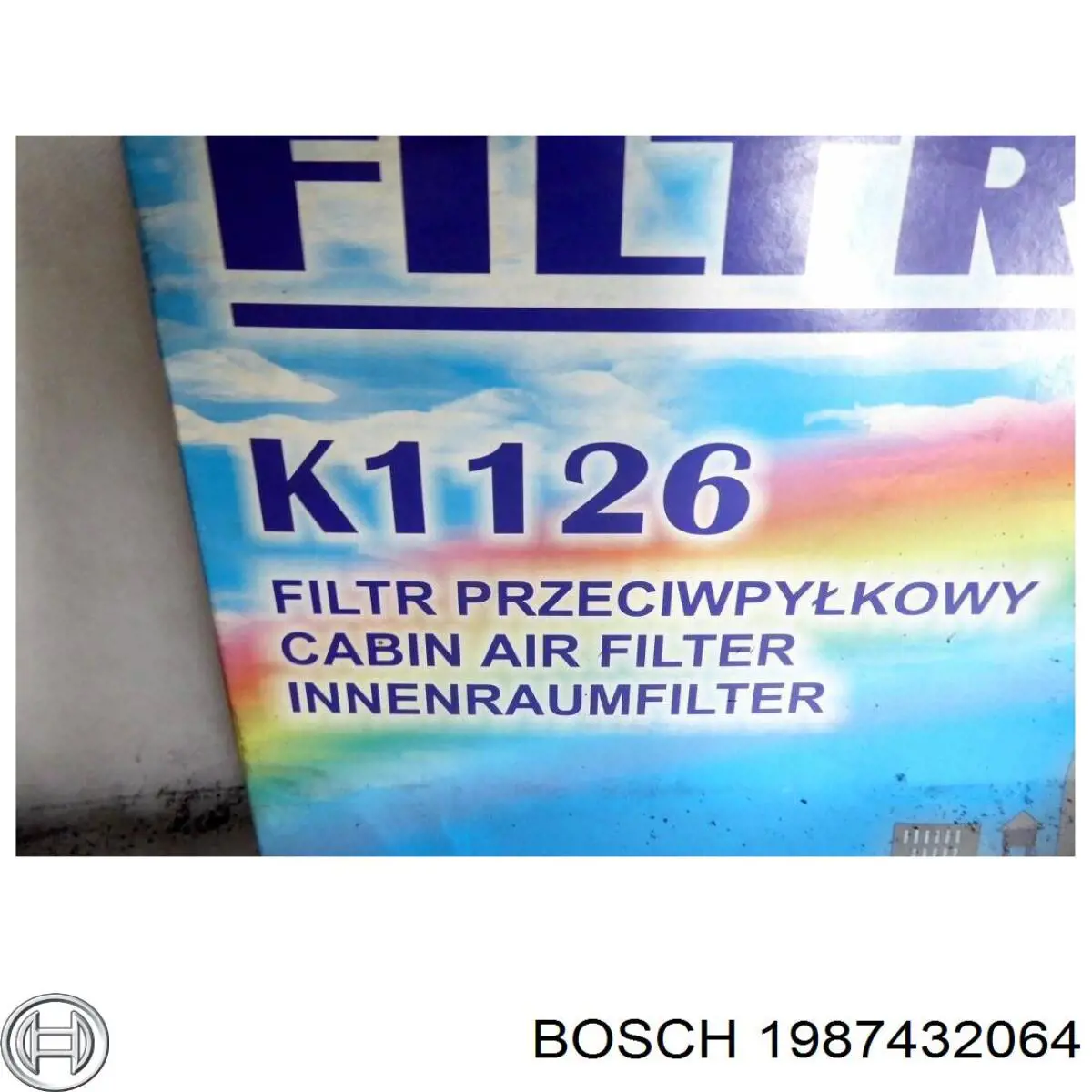 Фільтр повітряний обігрівача Bosch 1987432064 ціна, від 10.25 USD