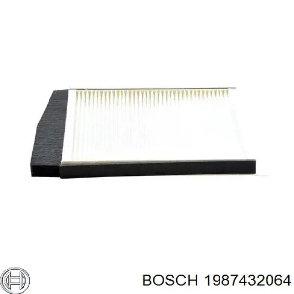 Повітряний фільтр салону Bosch 1987432064