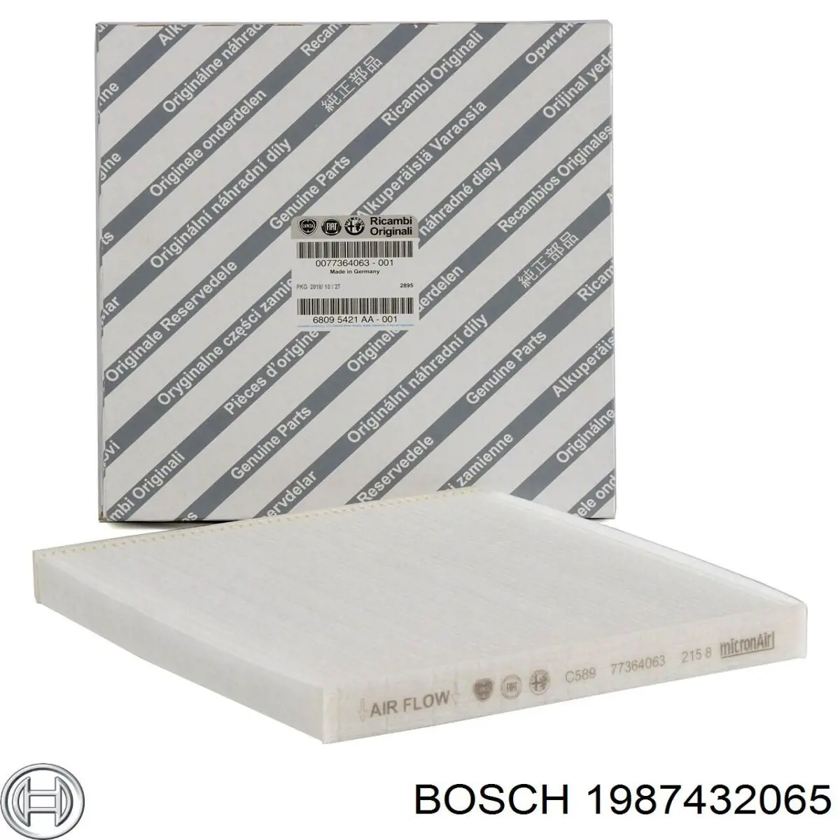 Купити 1987432065 Bosch Фільтр салону вугільний