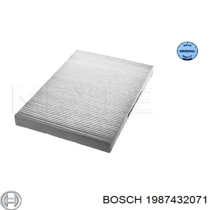 Повітряний фільтр салону Bosch 1987432071